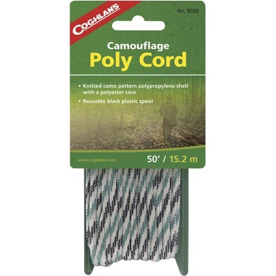 Coghlans Въже от полипропилен Coghlans 5 мм, 15 м, камуфлажно (389050)