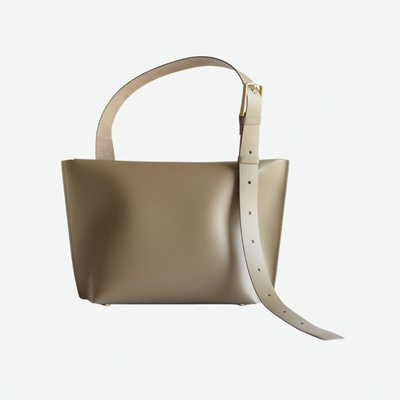 Kožená kabelka Tote bag earthy