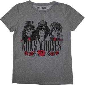 Guns N' Roses Hell Group Grey L Дамски Риза (GNRTS156LG03)