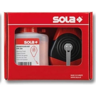 SOLA SOLA - CLP 30 SET R - brnkačka 30m + krieda - červená
