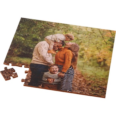 ČistéDřevo Vlastní fotografie na dřevěném puzzle 21 x 21 cm