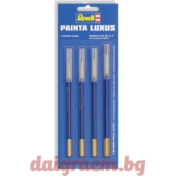 Image 1 of Revell Комплект 4 бр. луксозни четки Revell Painta Luxus 39629 (R39629)