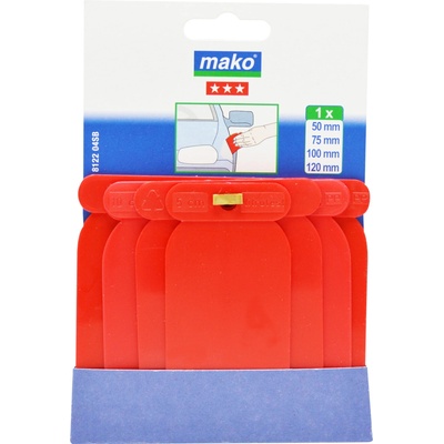 Mako japonské špachtle, PVC, 4 ks