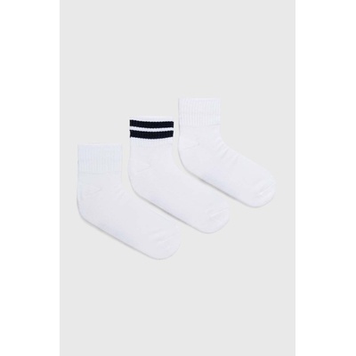 Abercrombie & Fitch Чорапи Abercrombie & Fitch (3 броя) в бяло (KI112.4007.100)