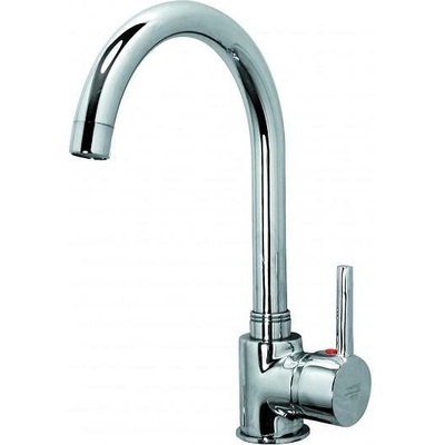 Inter Ceramic Стоящ смесител за кухня "КРИСТИ", Inter Ceramic, ICF 7338290, висок тръбен чучур (7338290)