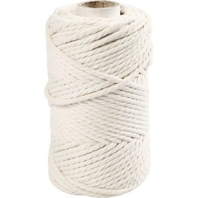 creativ company Macramé příze 4mmx55m bílá