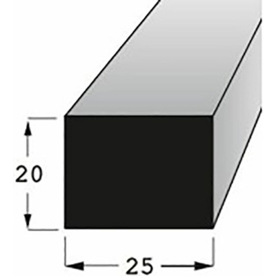 Hranolek 25x20mm, délka 200cm