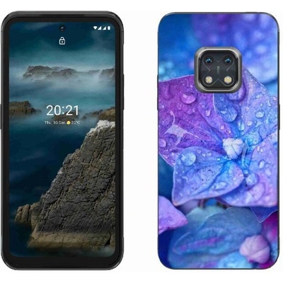 Pouzdro mmCase Gelové Nokia XR20 - fialový květ