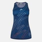 HEAD Women's Play Tech Performance Vest - Blue - sportihobi - 23,45 лв