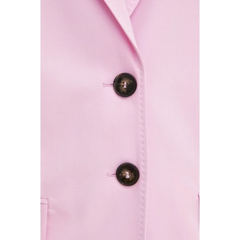 Marella Сако Marella RUBENS в розово с едно копче с изчистен дизайн 2513041131200 (2513041131)