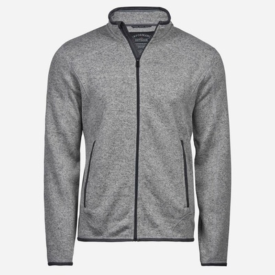 Tee Jays pánska outdoorová fleecová mikina TJ9615 Grey Melange