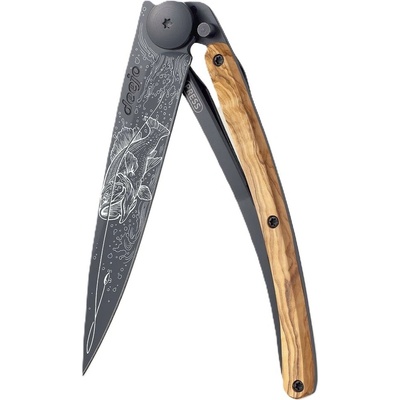 Deejo 1GB201 Tattoo Black 37g olive wood Bass Fishing