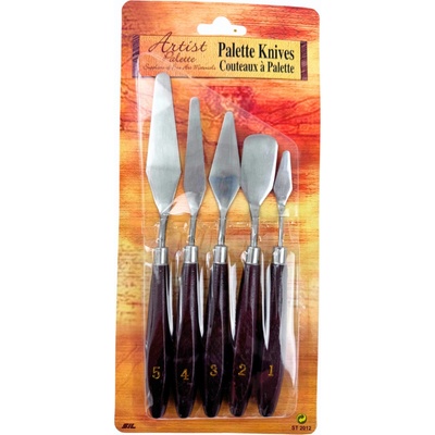 Malovaný kamínek Malířské špachtle železné – Zboží Mobilmania