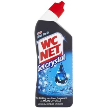 WC Net Gelcrystal WC gelový čistič Blue Fresh 750 ml