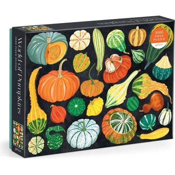 Galison - Puzzle World of Pupkins - 1 000 piese