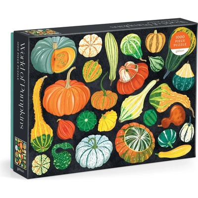 Galison - Puzzle World of Pupkins - 1 000 piese