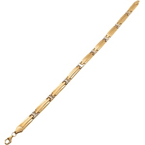 VipGold Златна мъжка синджирна гривнa 6.60 гр (GRSM69)