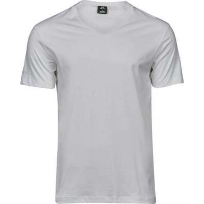 Tee Jays 8006 pánské tričko do V Fashion Sof Tee bílá
