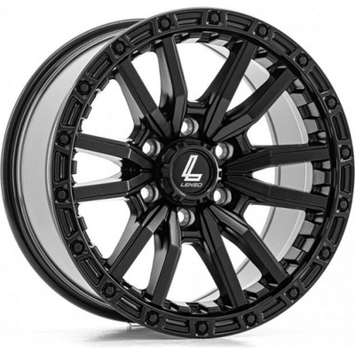 Lenso Valor 9x20 6x139,7 ET12 matt black