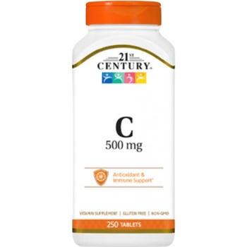 21st Century Vitamin C 500 mg [250 Таблетки]
