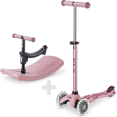 Mini Micro Deluxe Rock & Go LED růžová