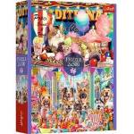 Trefl Puzzle - 2x500 - Fluffy Friends Trefl 37495