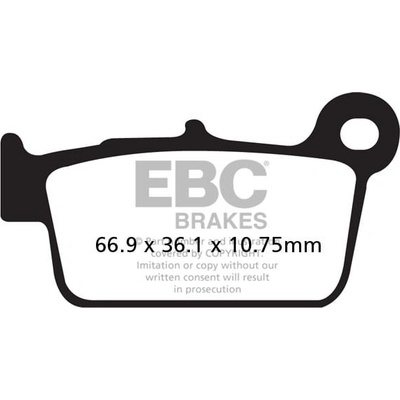 Brzdové destičky EBC FA367TT FA367TT