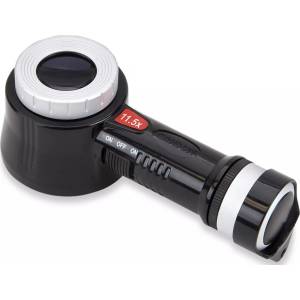 Carson Лупа ръчна MeasureLoupe 11.5x с UV осветление (CP-45)