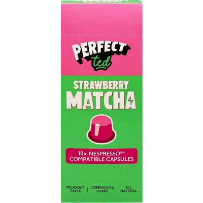 Чай капсули Strawberry Matcha Nespresso, 10 капсули