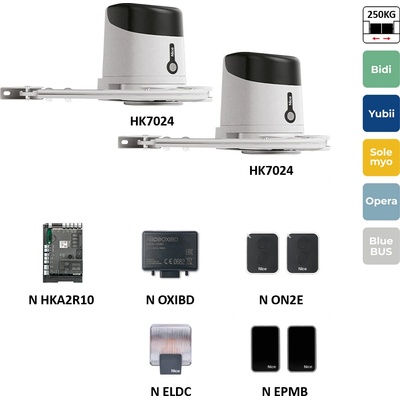 HYKEBDKCE sada pre dvojkrídlovú bránu do 3,5 m/krídlo
