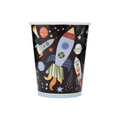 UNIQUE Tégliky papierové vesmírne