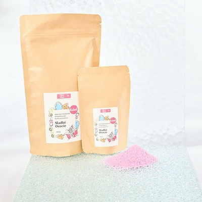 Kvitok Magická pěna do koupele v prášku Sladké ovoce 300 g – Zboží Mobilmania