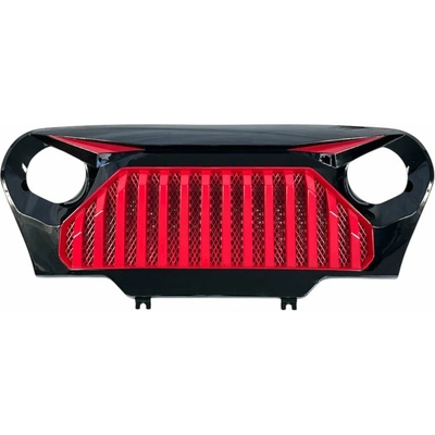 Kryt mriežky, Červená, Čierna, Transformers serie, Jeep Wrangler TJ