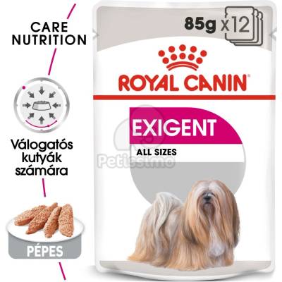 Royal Canin Exigent -Храна за придирчиви кучета 12 x 85 г