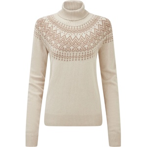 Sherpa Дамски вълнен пуловер Sherpa Women's Camkilo Roll Neck Sweater Jumper - Ecru - размер XL (105-6749-0115)