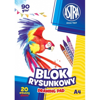 Astra Náčrtník skicár A4 20 listov 90g m2 106119001