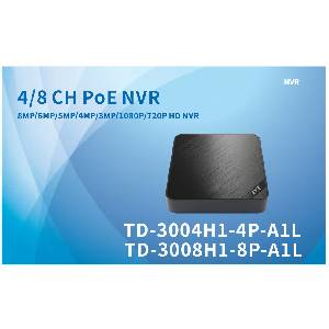 TVT TVT, 8-ch NVR, TD-3008H1-8P-A1L, 1xHDD, POE, no VGA (TD-3008H1-8P-A1L)