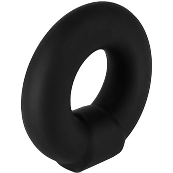 SuperLove Premium Thick Silicone Erection Cock Ring Black