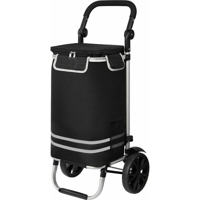 Kono 5546 Nákupní vozík na kolečkách 3v1 Černá 55 cm 56 L