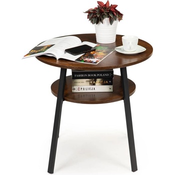 ModernHOME Маса за кафе ModernHome, лофт стил, метал_дърво (YLT-1501-16P)