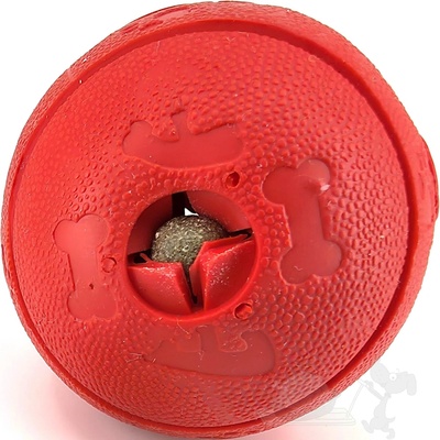 Uniq Pets gumový míček na pamlsky s vůní vanilky 6,5 cm