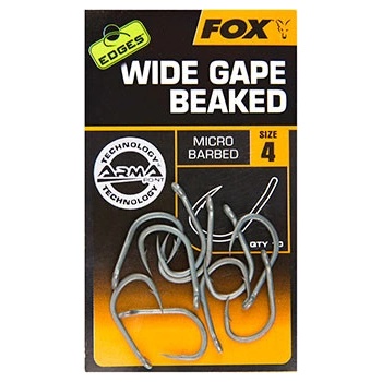 Fox Edges Wide Gape Beaked Hooks vel.2 10 ks