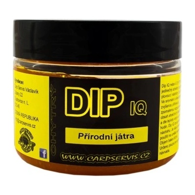 Carp Servis Václavík IQ Dip přírodní játra 60 ml