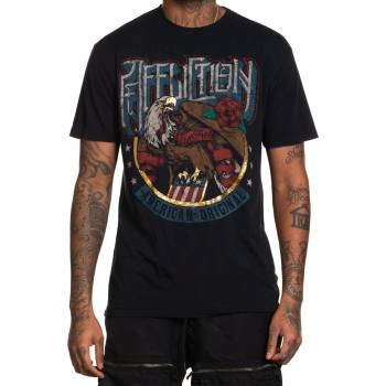 AFFLICTION мъжка тениска affliction - kennebec - a26347-bk