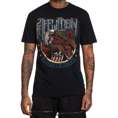 AFFLICTION мъжка тениска affliction - kennebec - a26347-bk