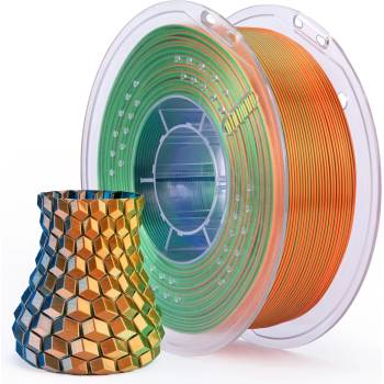 Elegoo PLA Silk Blue Green Orange - 1, 75 mm / 1000 g (50.203.0337)