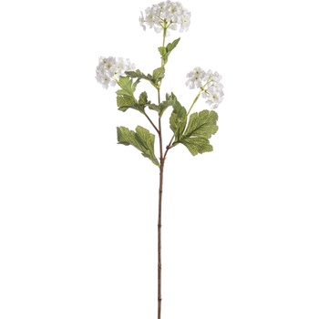 Bizzotto ИЗКУСТВЕН БУКЕТ snowball 52cm БЯЛ (0172174)