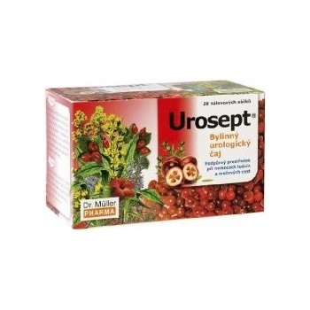 Dr.Müller UROSEPT bylinný UROLOGICKÝ čaj 20 x 1,5 g