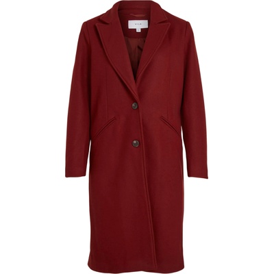 VILA Преходно палто 'Valji' червено, размер 38