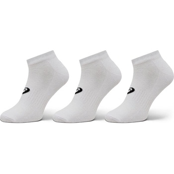 ASICS Комплект 3 чифта къси чорапи унисекс Asics 3PPK Ped Sock 155206 White 0001 (3PPK Ped Sock 155206)